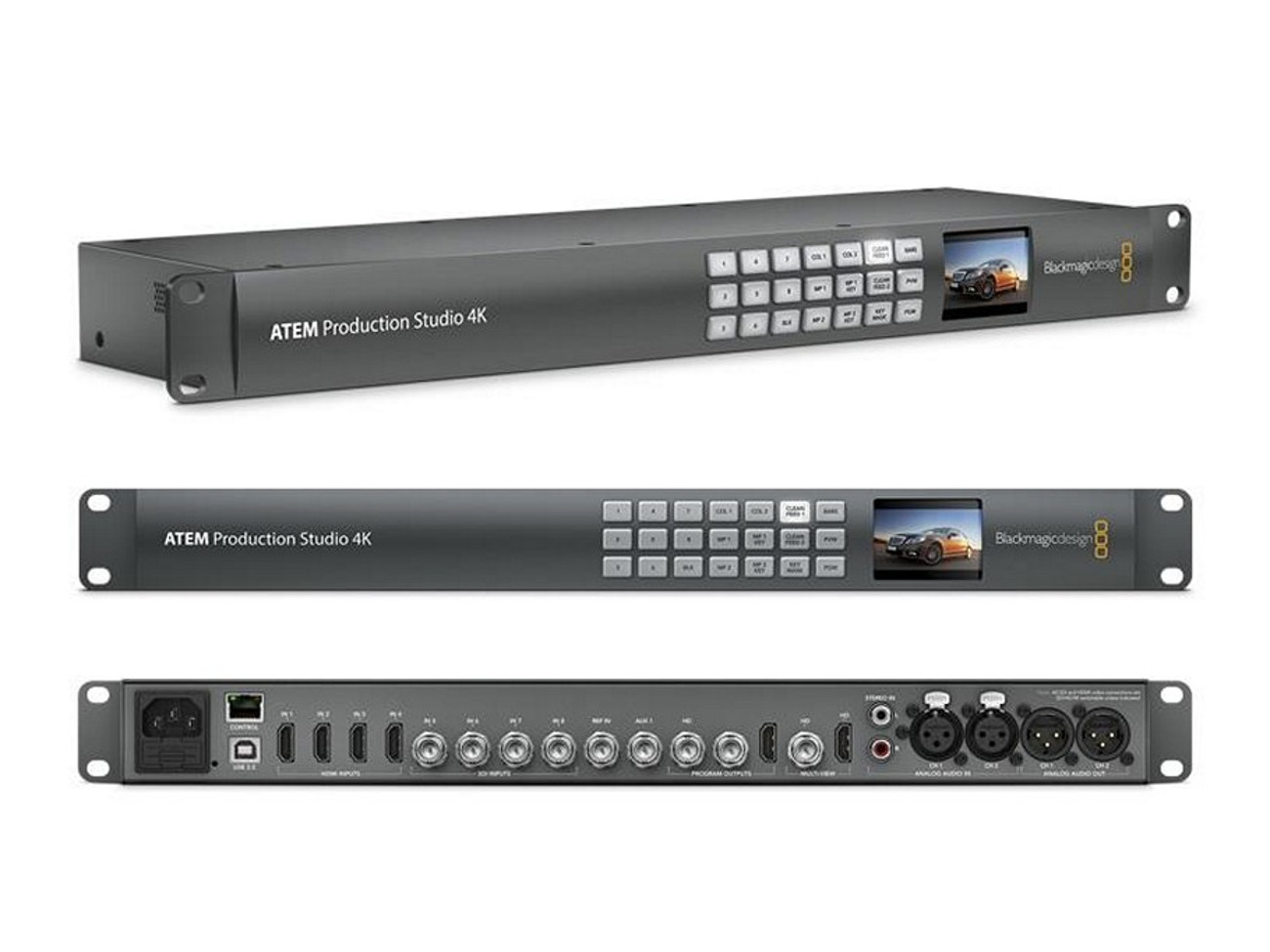 Blackmagic atem production studio 4k video mixer