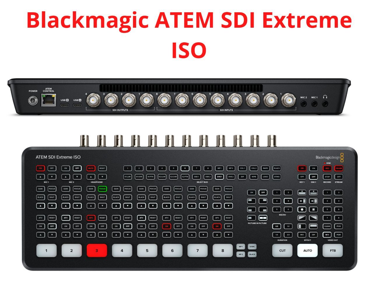 Blackmagic atem sdi extreme iso