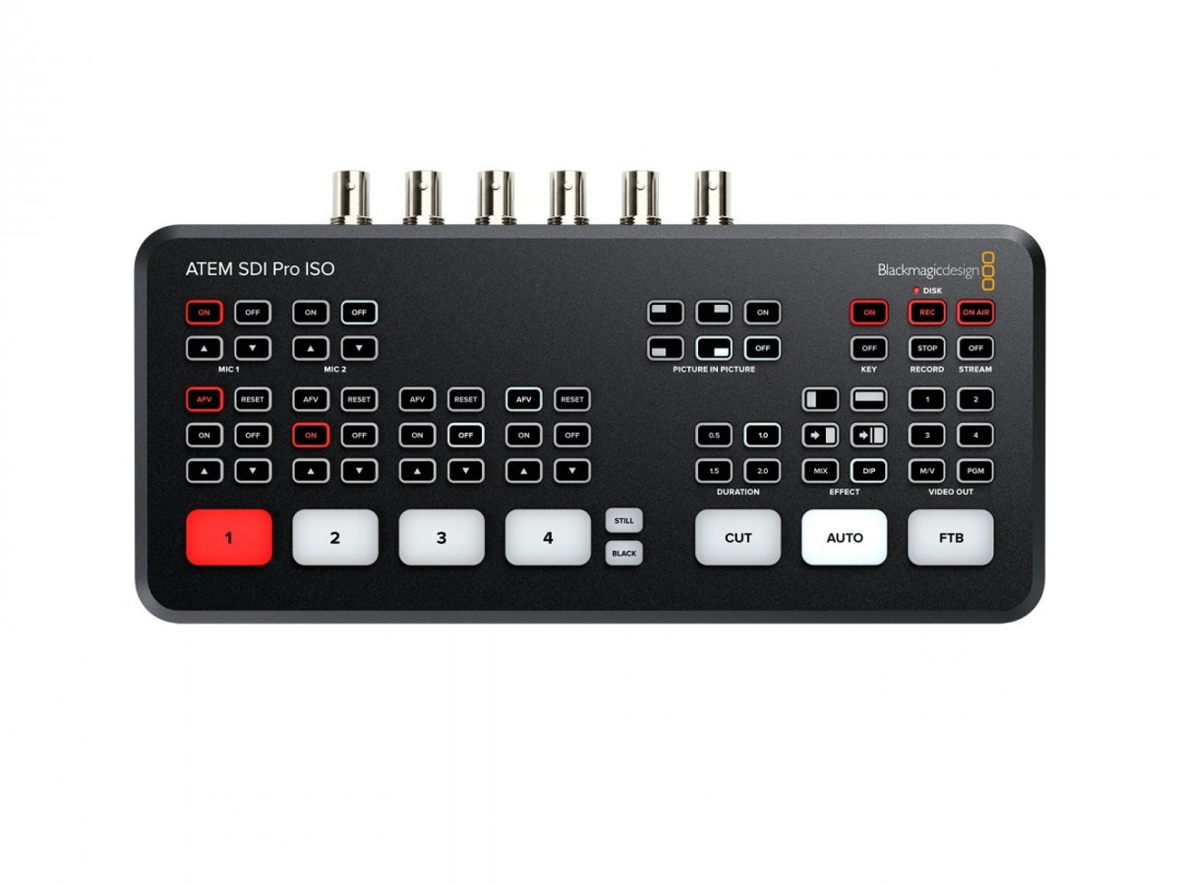 Blackmagic atem sdi pro iso production switcher