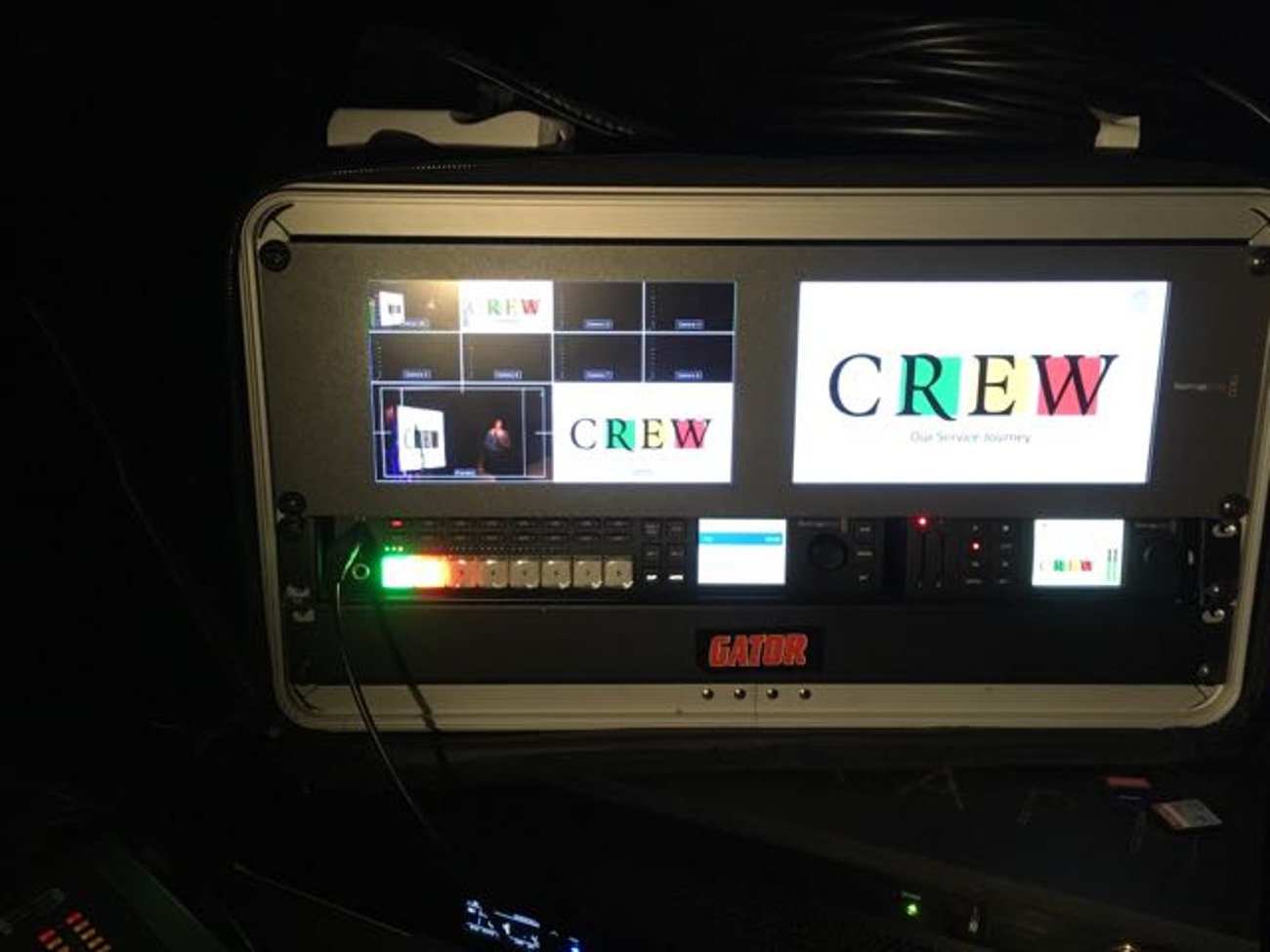 Blackmagic atem tv studio unit