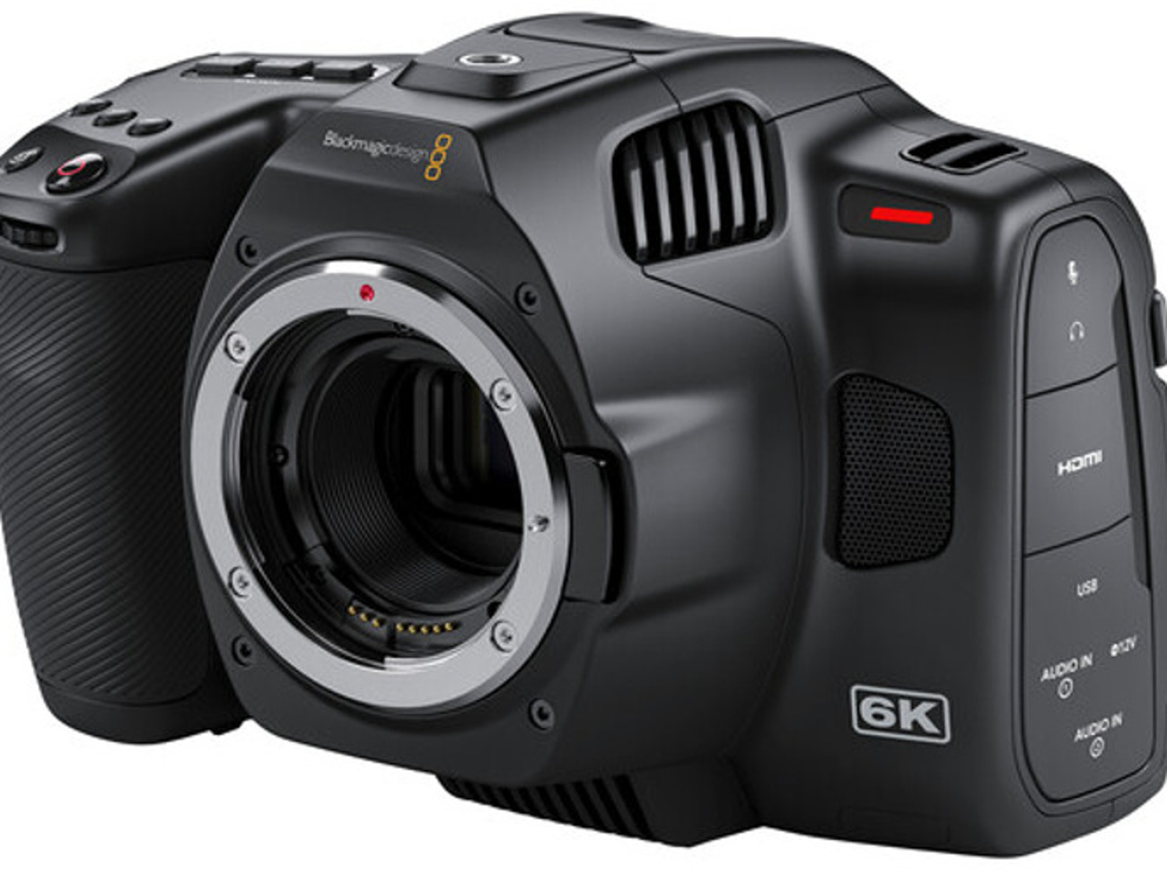 Blackmagic bmpcc 6k pro + 3x batteries, sd card, and charger