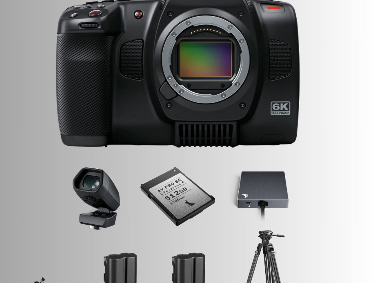Blackmagic cinema camera 6k (full frame) - camera only