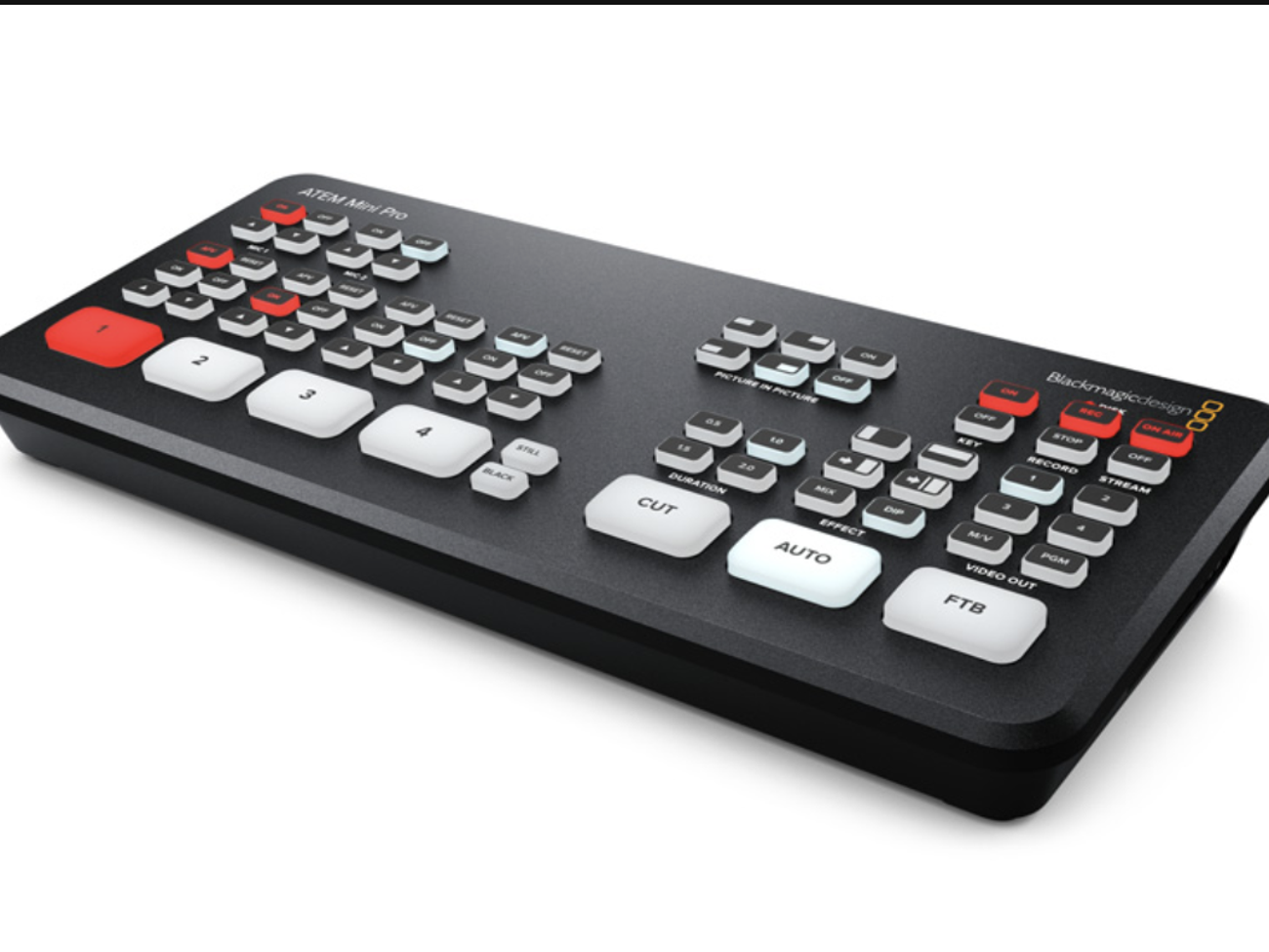 Blackmagic design atem mini pro hdmi live stream switcher