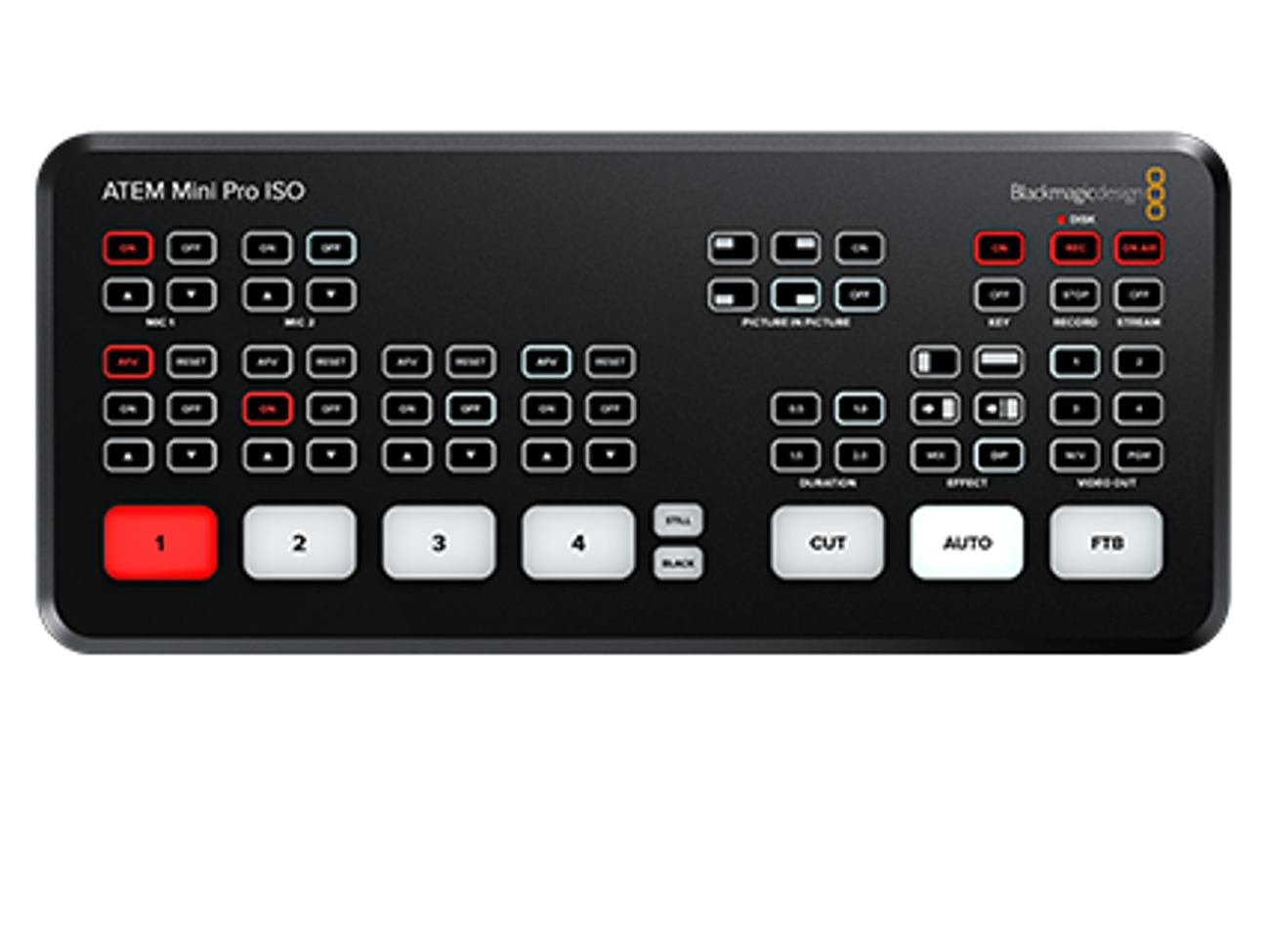 Blackmagic design atem mini pro iso