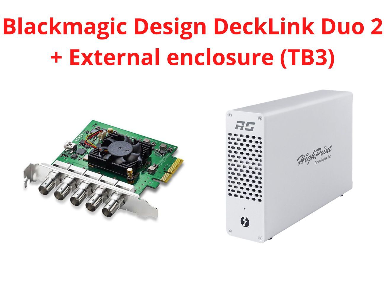 ブラックマジックデザイン　DeckLink Duo 2 Blackmagic Design DeckLink Duo 2 Mini