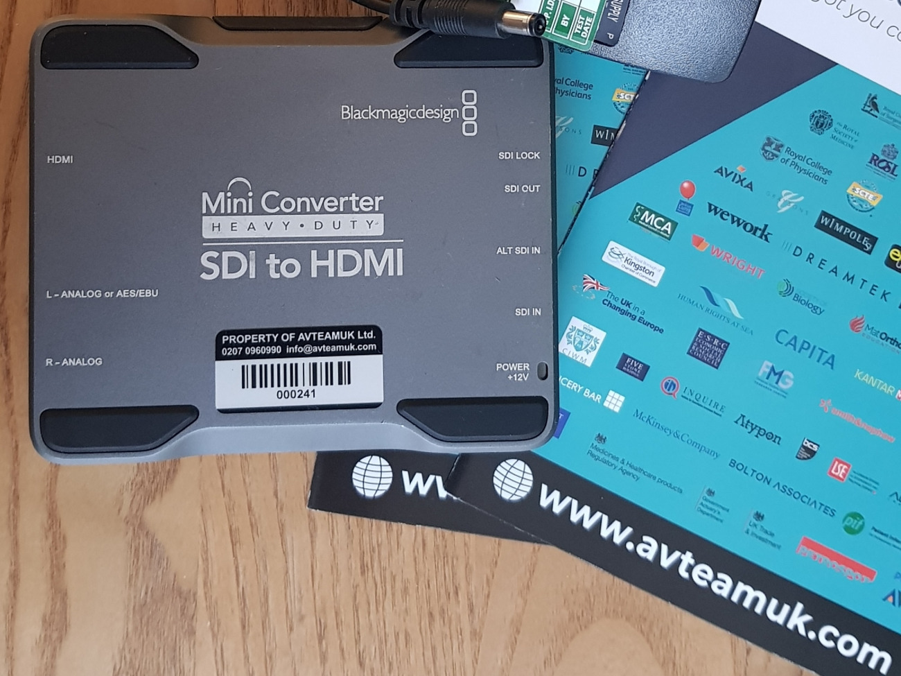 Blackmagic design sdi to hdmi converter