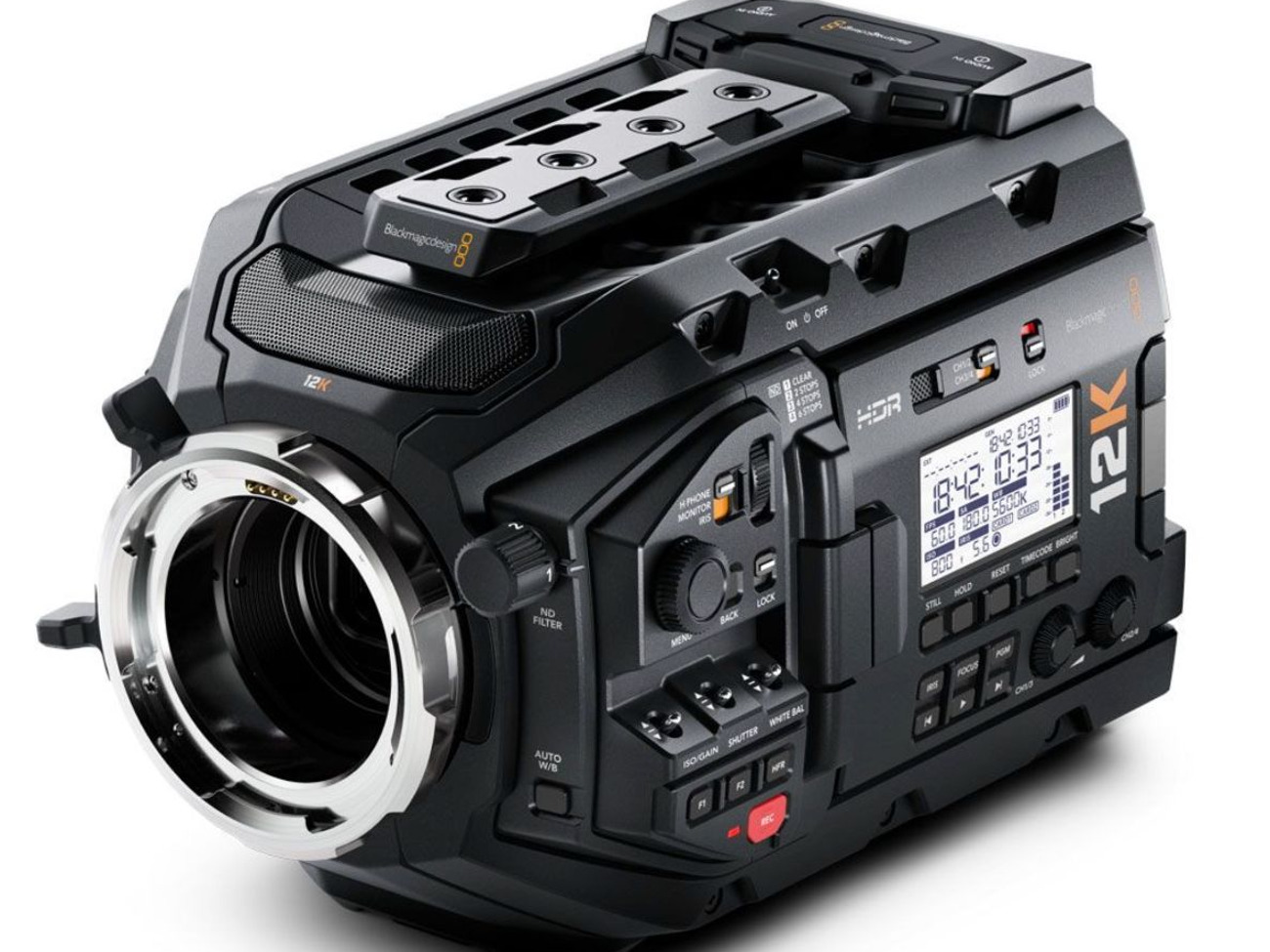 Blackmagic design ursa mini pro 12k camera - with accessories!