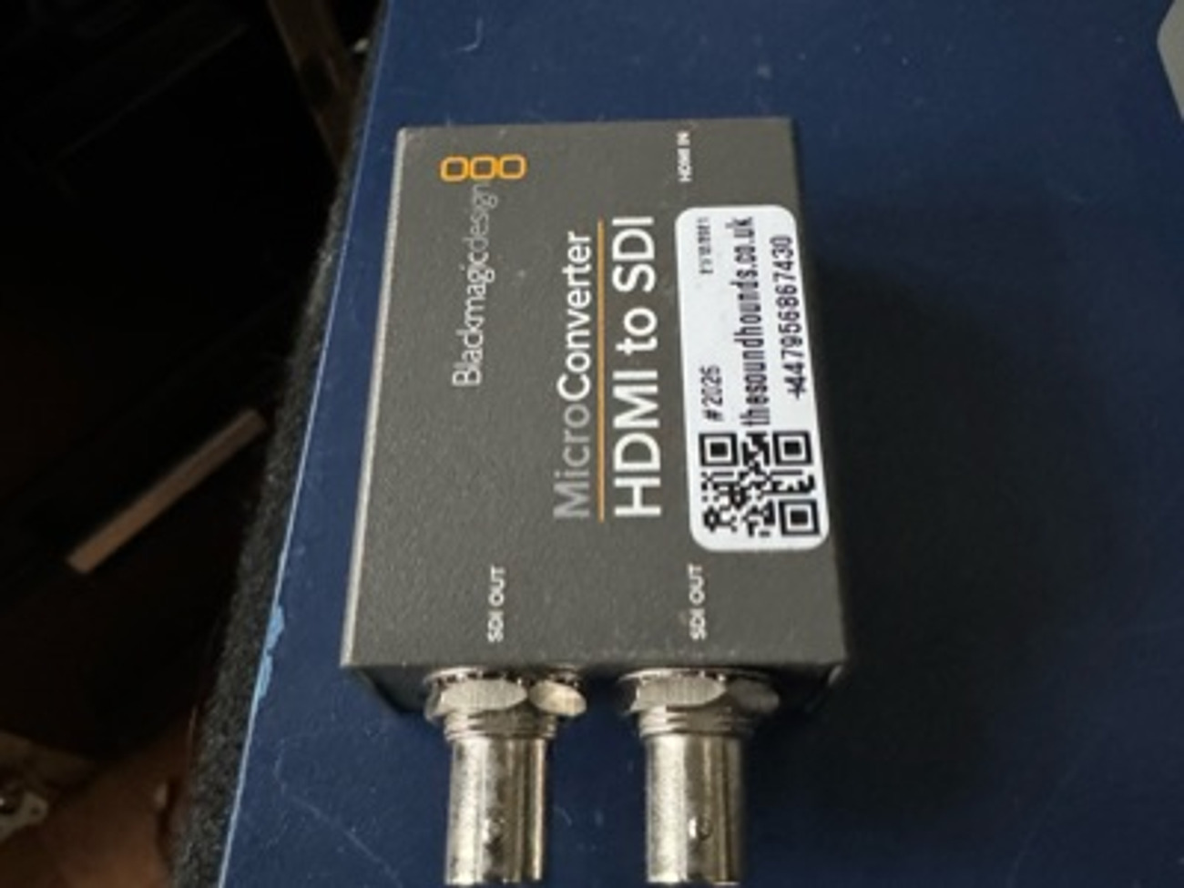 Blackmagic hdmi to sdi micro converter 