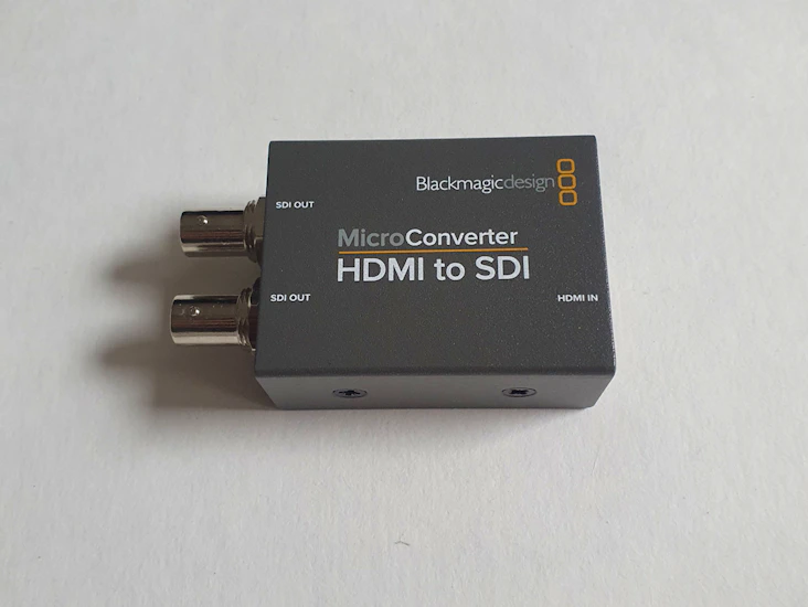 Blackmagic mini converter hdmi to sdi adapter