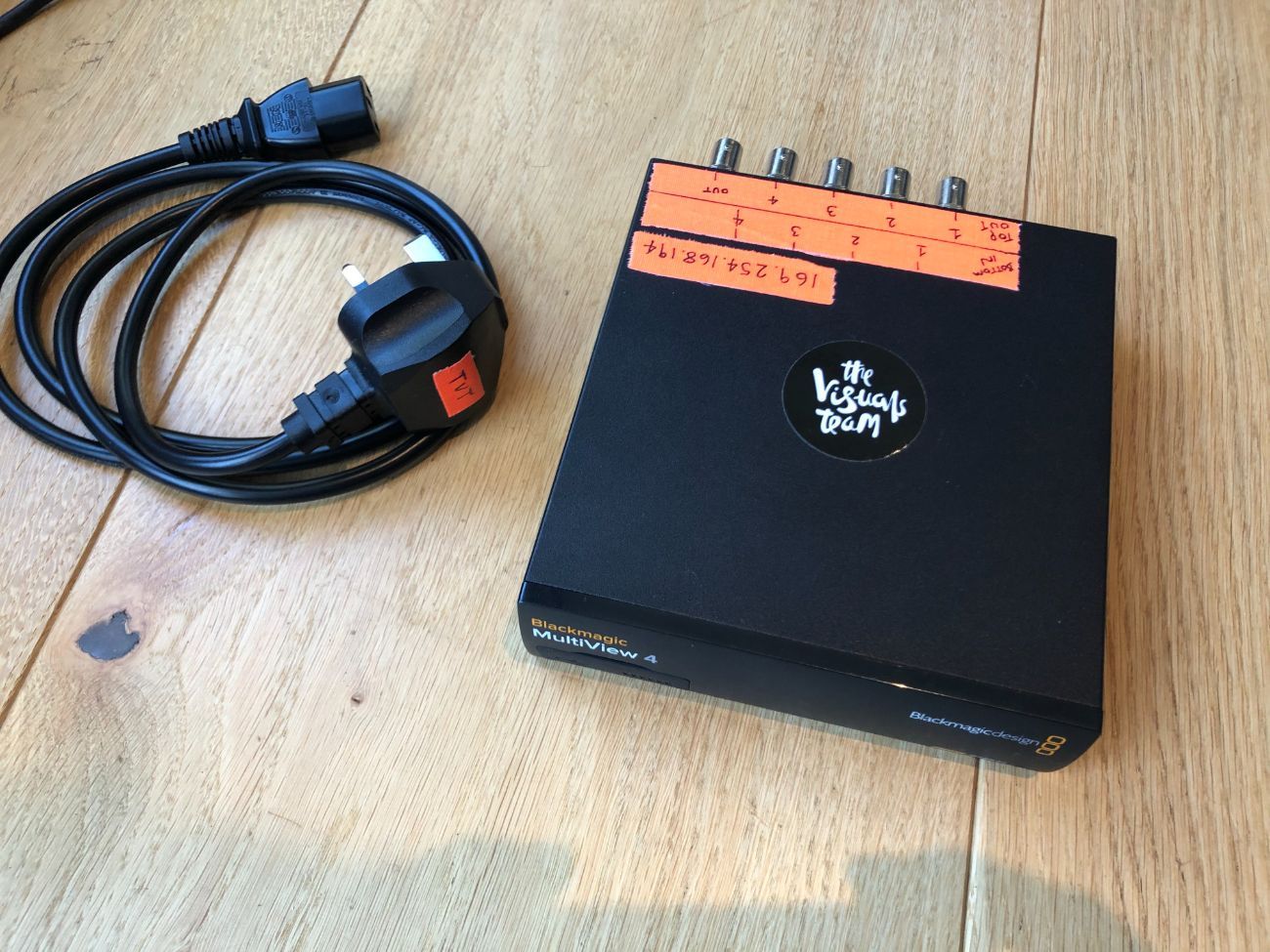 Blackmagic multiview 4 (6g sdi) quad view