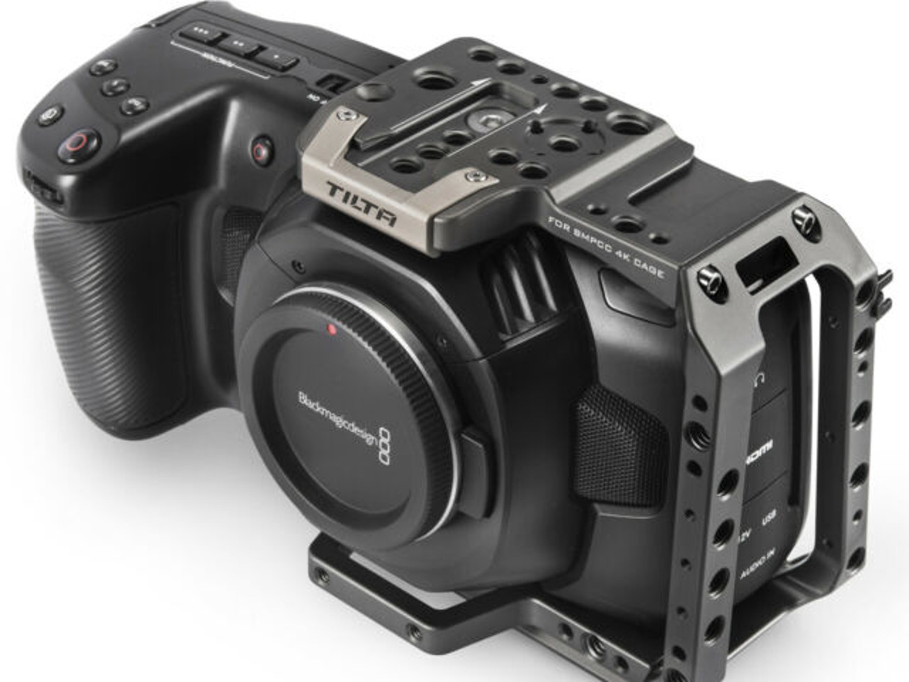 Blackmagic pocket 4k w/ tilta half cage