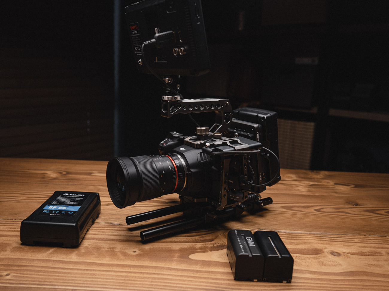 Blackmagic pocket 6k - shoot kit