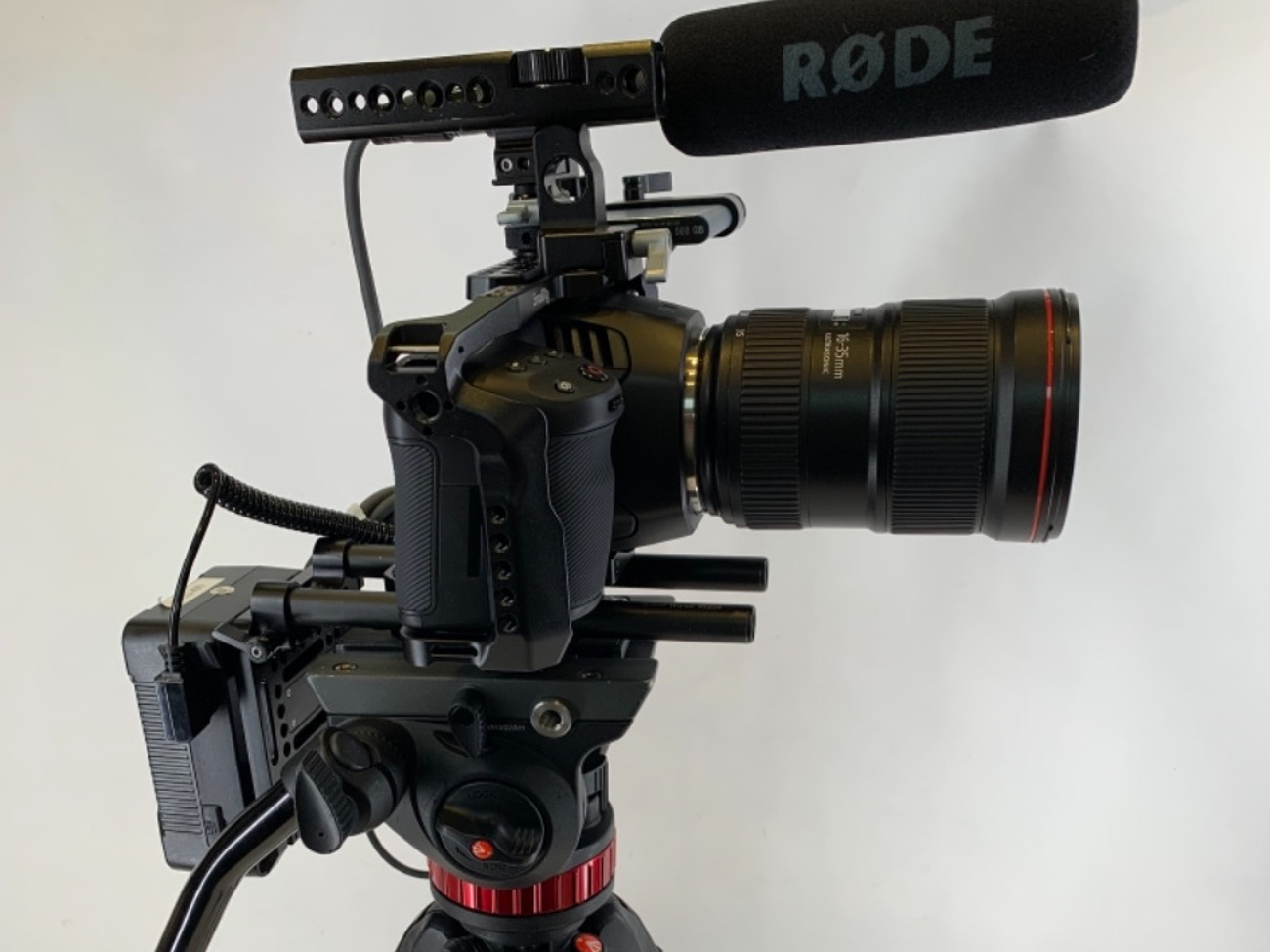 Blackmagic pocket 6k canon 16-35mm f2.8 iii kit camera rig4