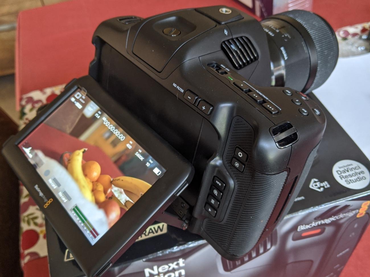 Blackmagic pocket 6k pro