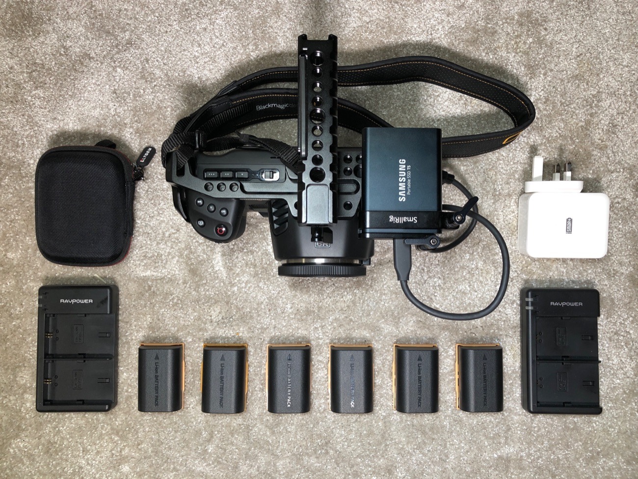 Blackmagic pocket bmpcc 6k cinema camera - 2tb ssd 