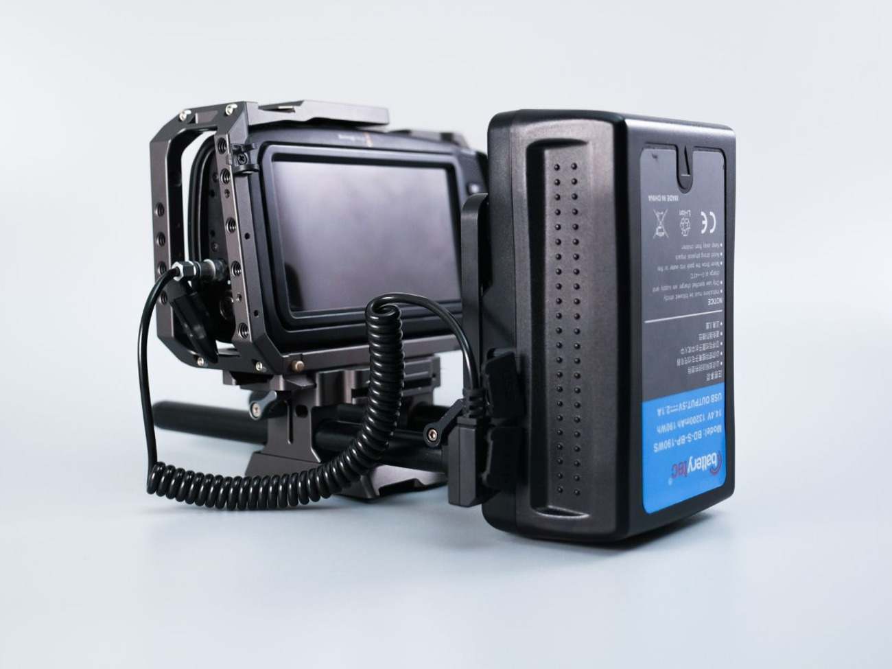 Blackmagic pocket cc 4k - v-lock/mount kit