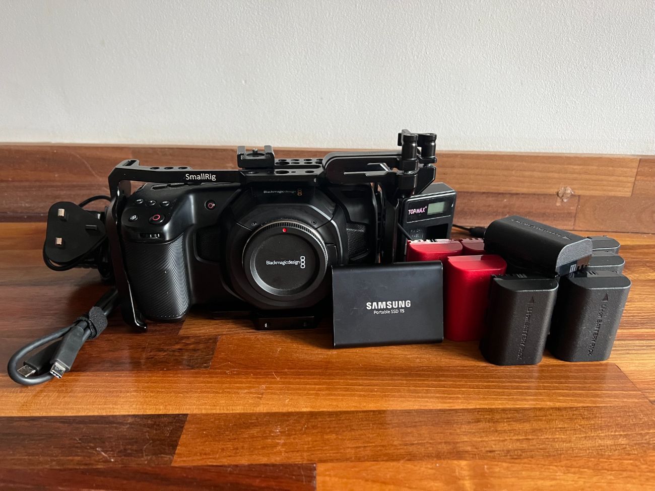 Blackmagic pocket cinema camera 4k - kit 1