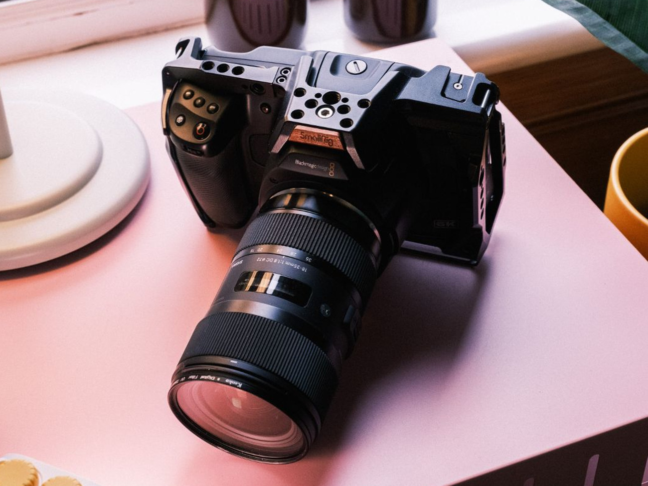 Blackmagic pocket cinema camera 6k pro + sigma 18-35mm