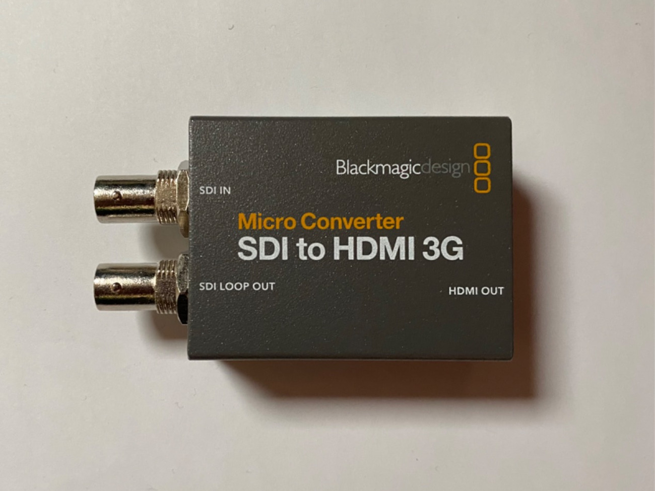 Blackmagic sdi to hdmi 3g converter