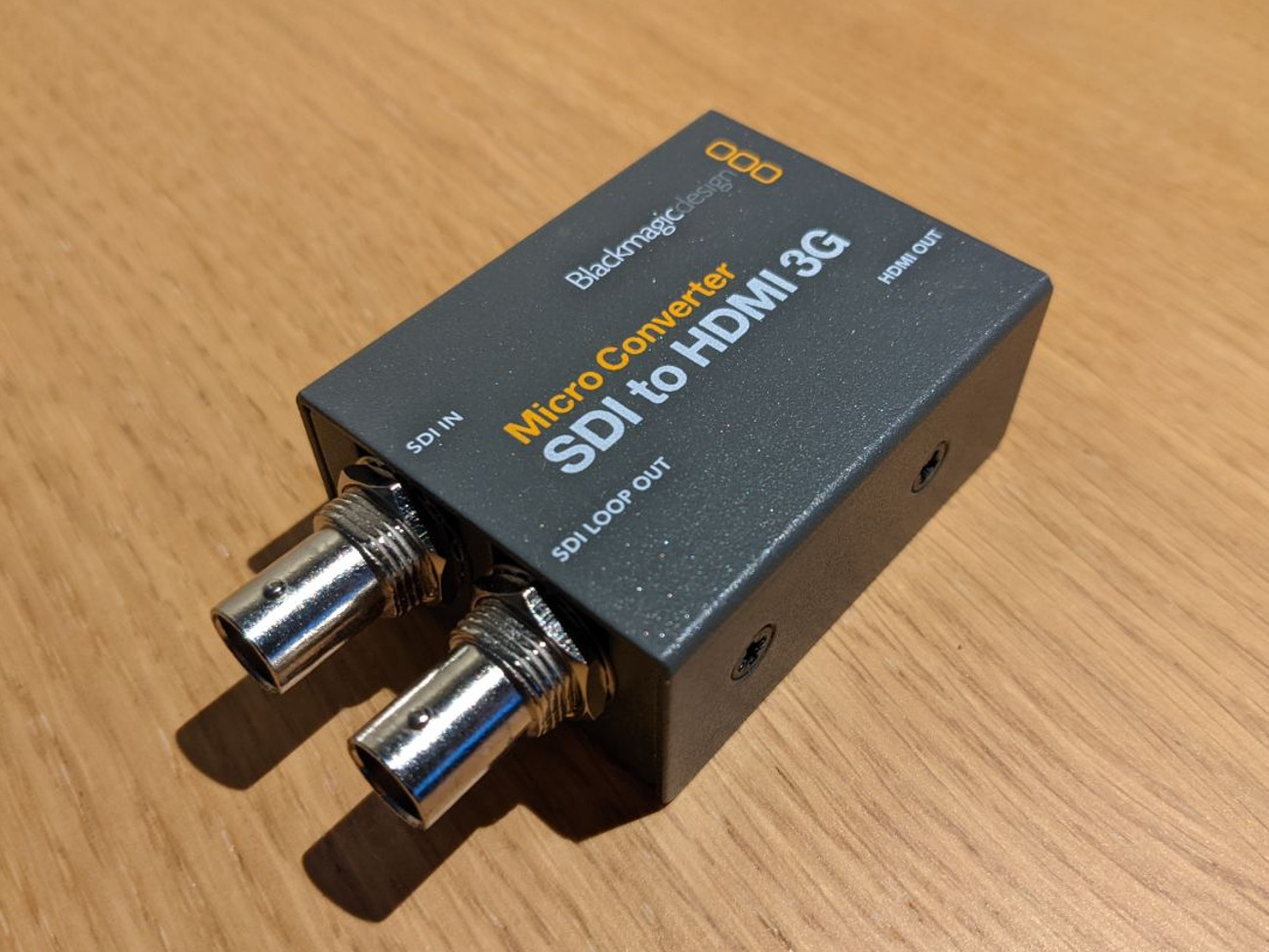 Blackmagic sdi to hdmi micro converter 3g