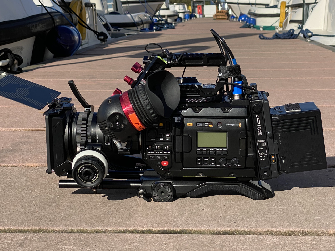 Blackmagic ursa mini pro g2 4.6k camera body + kit
