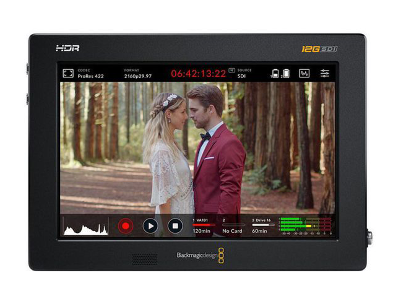 Blackmagic video assist 7" monitor