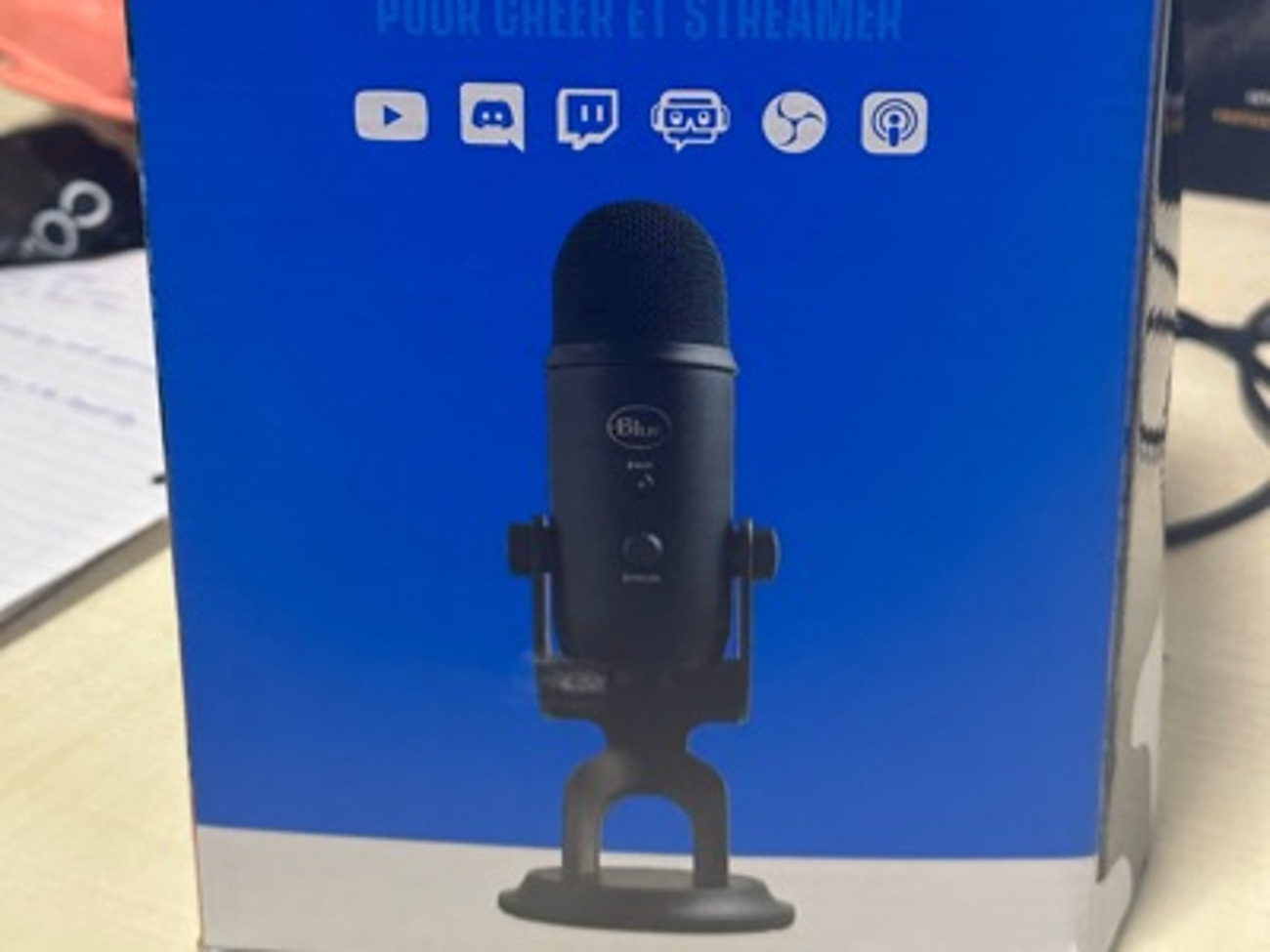 Blue yeti usb microphone