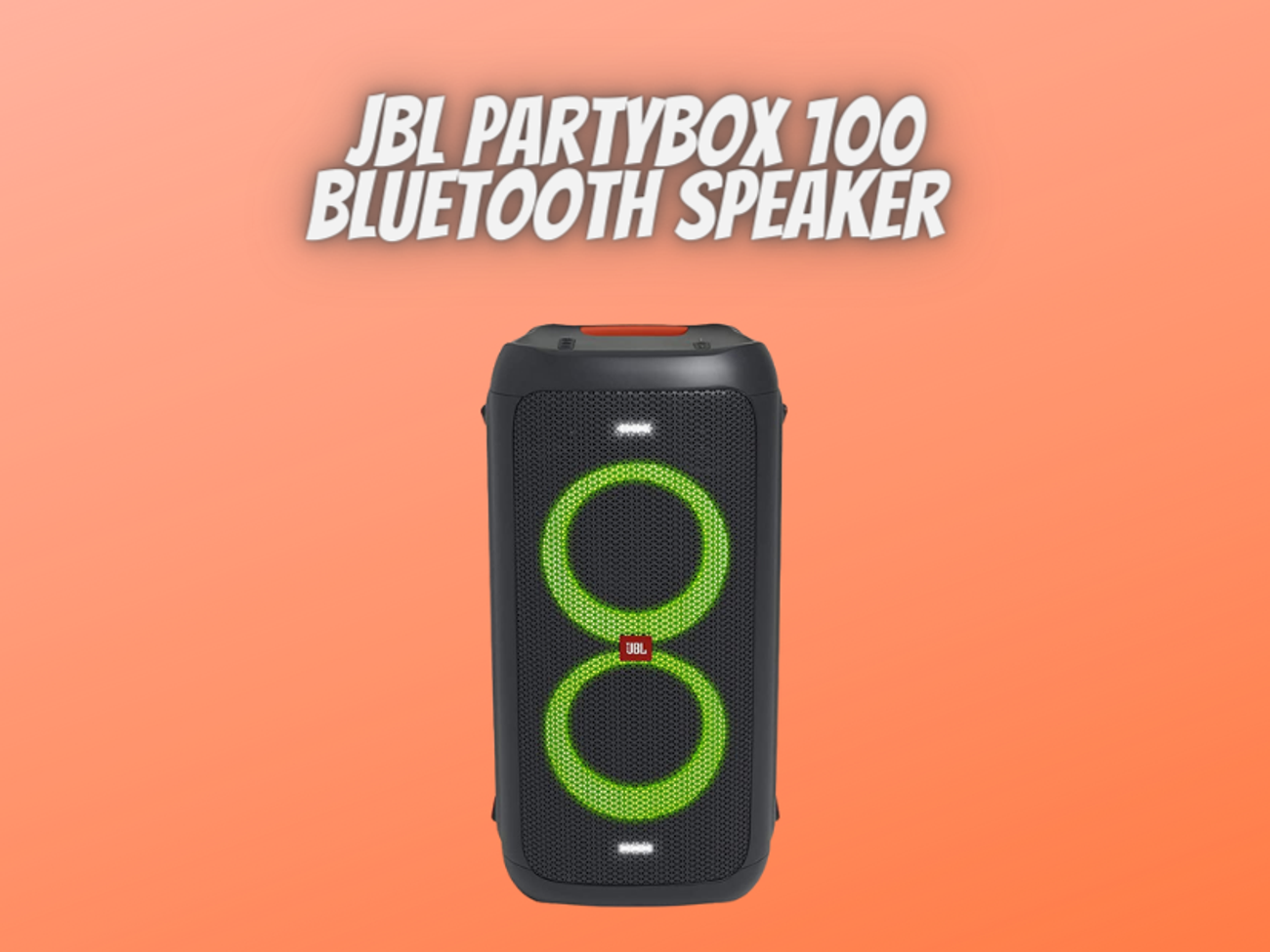 Bluetooth speaker jbl partybox 100 