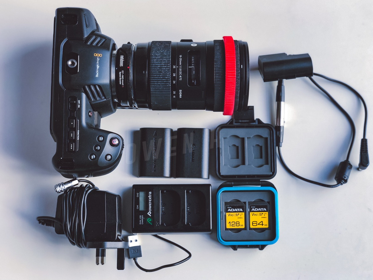 BMPCC4K スピードブースター&トッププレート付き