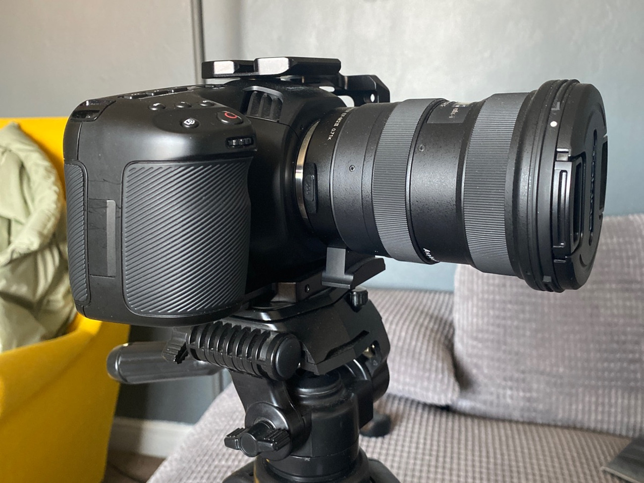 Bmpcc 4k - kit - ef adapter - monitor 