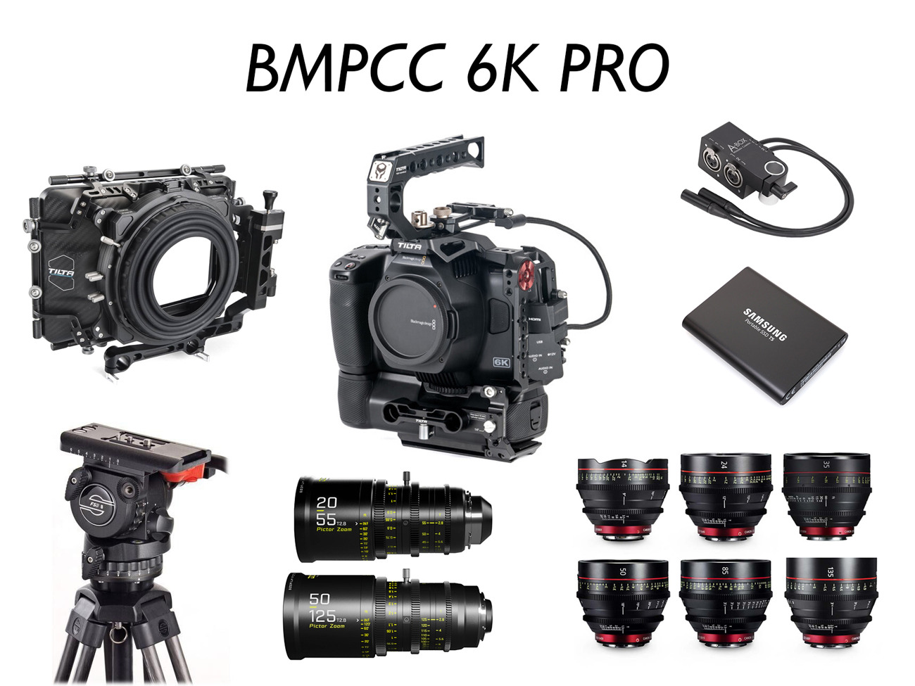 Bmpcc 4k 6k 6k pro cine lenses