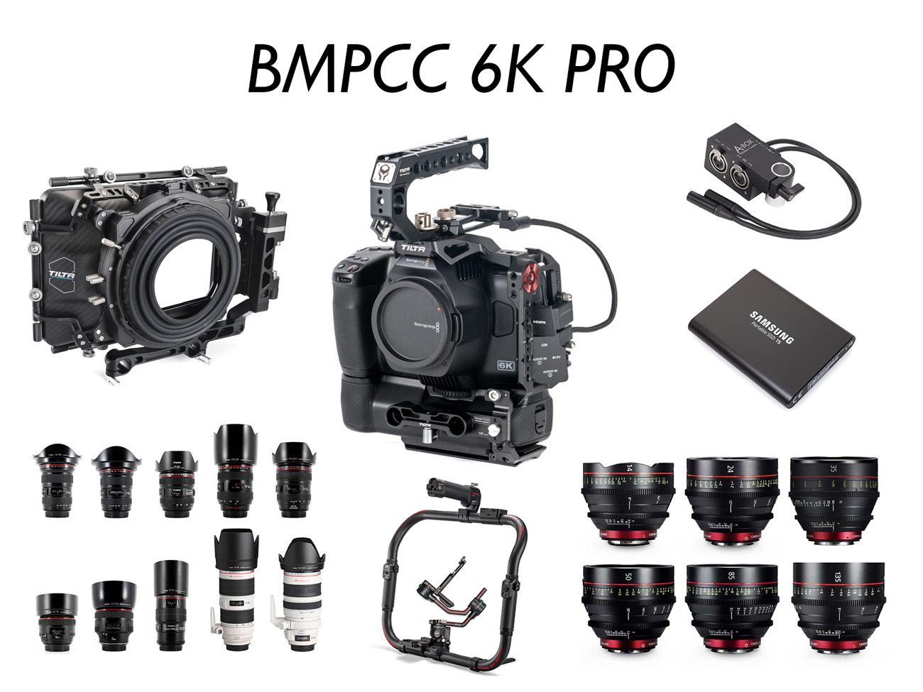 Bmpcc 4k 6k pro custom 