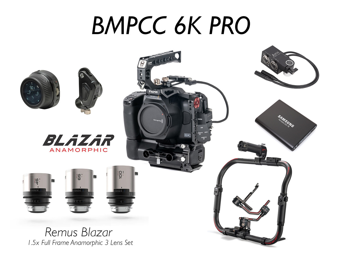 Bmpcc black magic cinema 4k 6k pro anamorphic