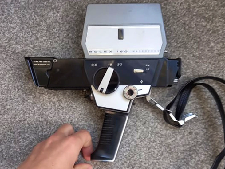 Bolex 160 macrozoom (super 8 camera)