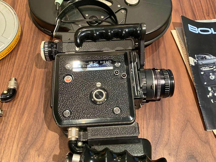 Bolex ebm 16mm film camera