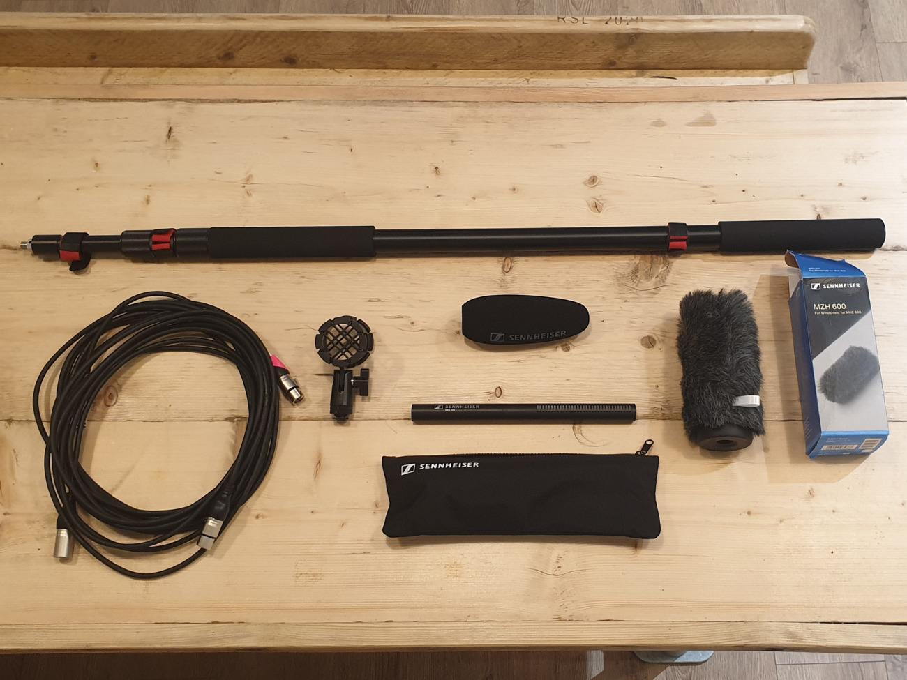 Boom & shotgun microphone sound kit
