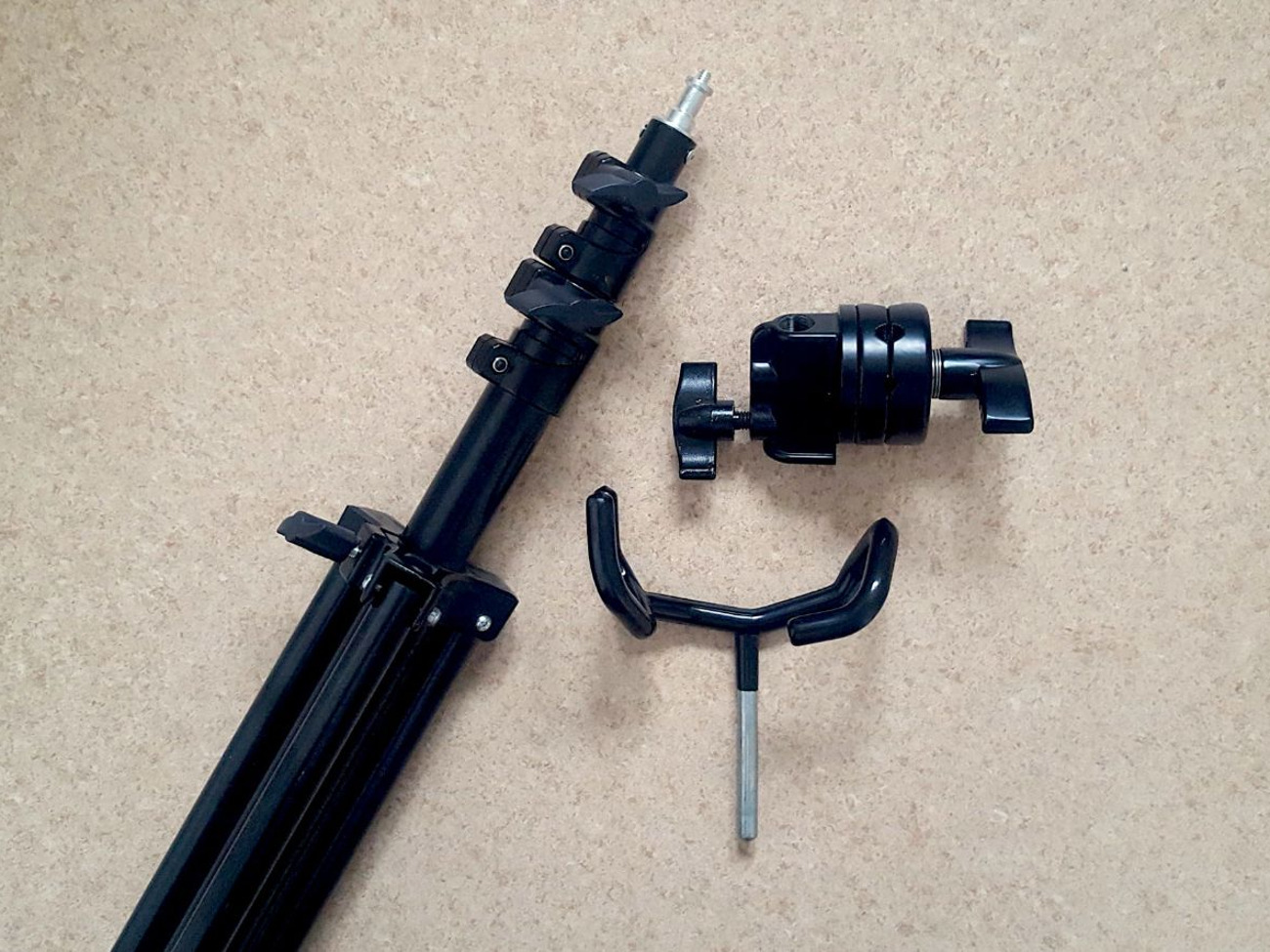 Boom holder/boom buddy, knuckle & 3m stand