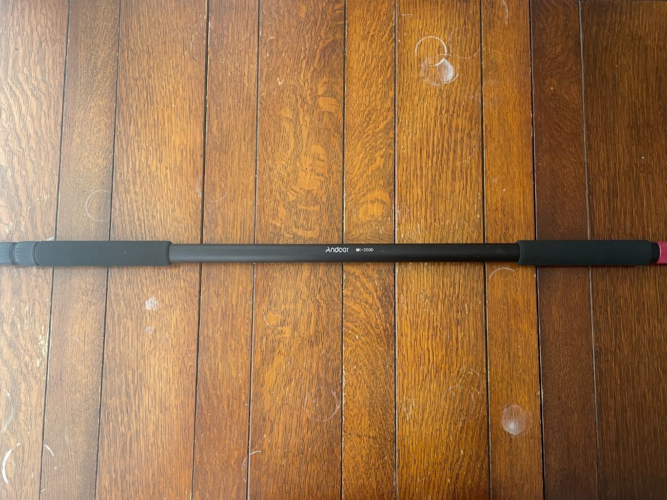Boom pole - 3 meter extending carbon fibre pole