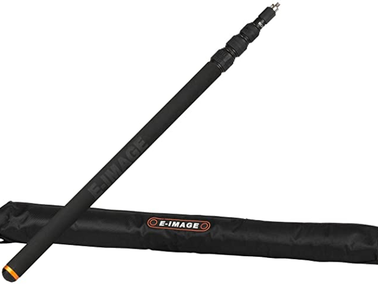 Boom pole and microphone
