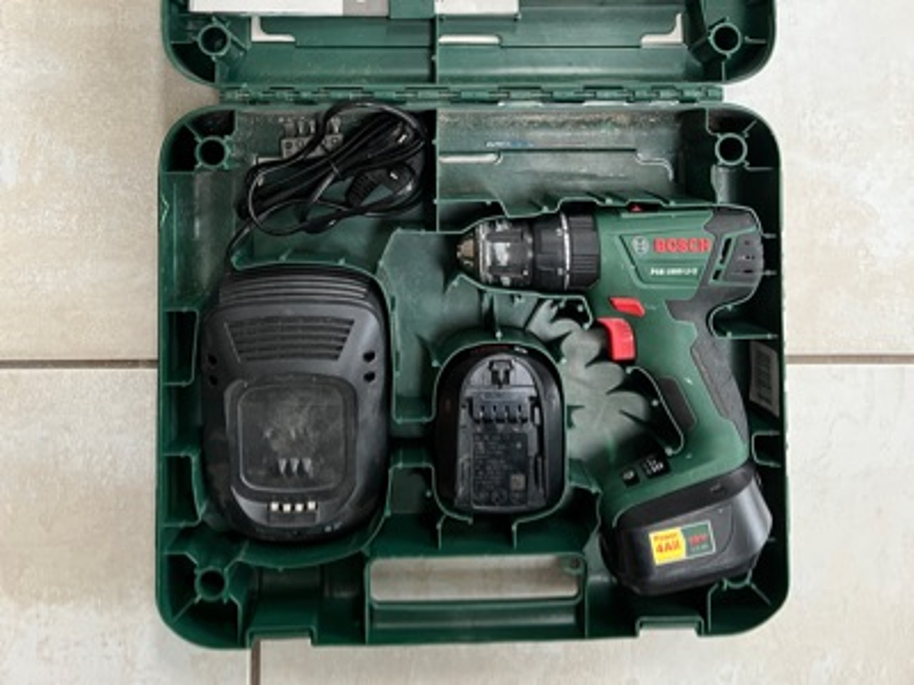 Bosch 18v combi drill and bosch 18v drill driver 