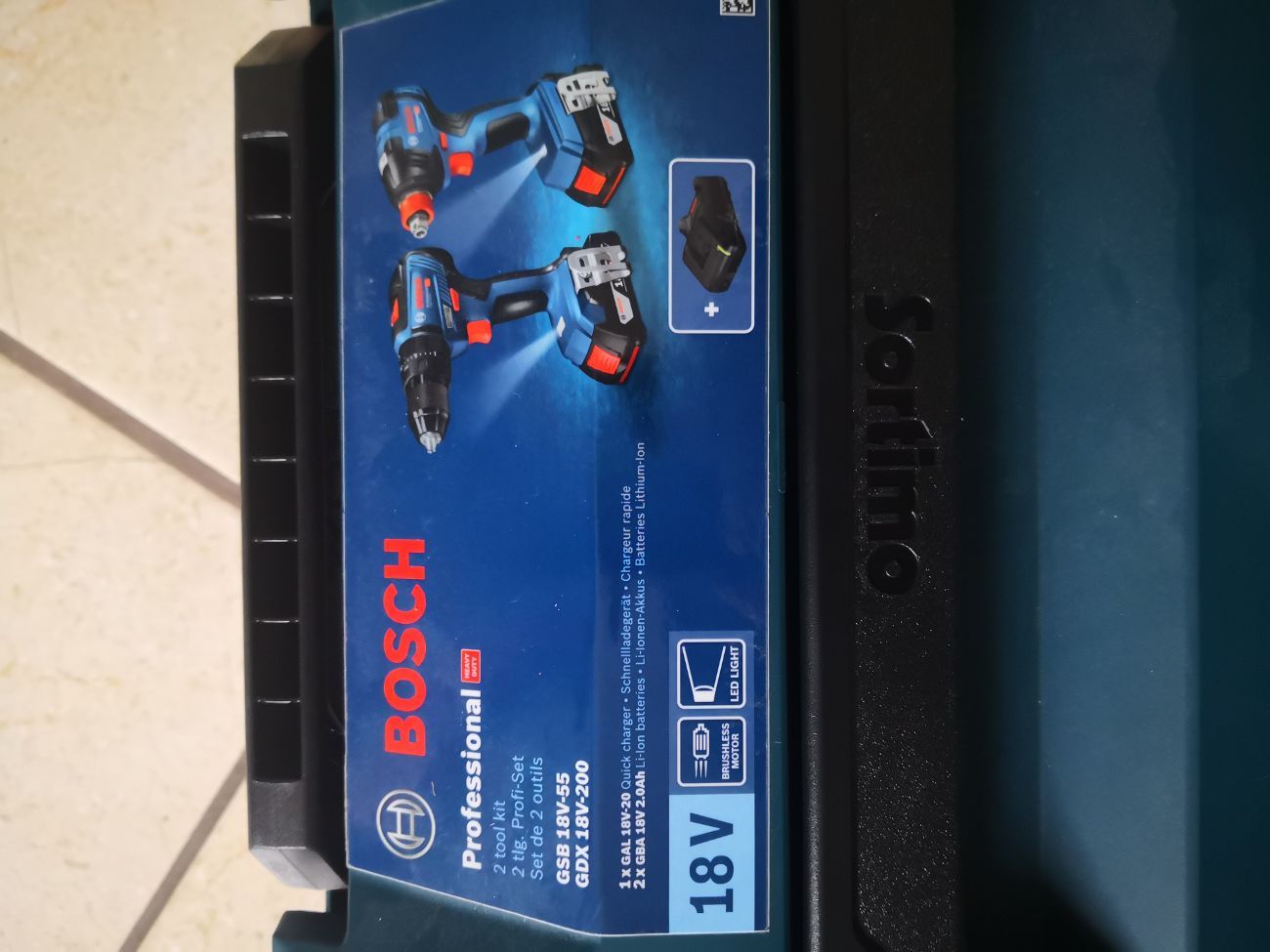 Bosch combi drill & impact driver/wrench