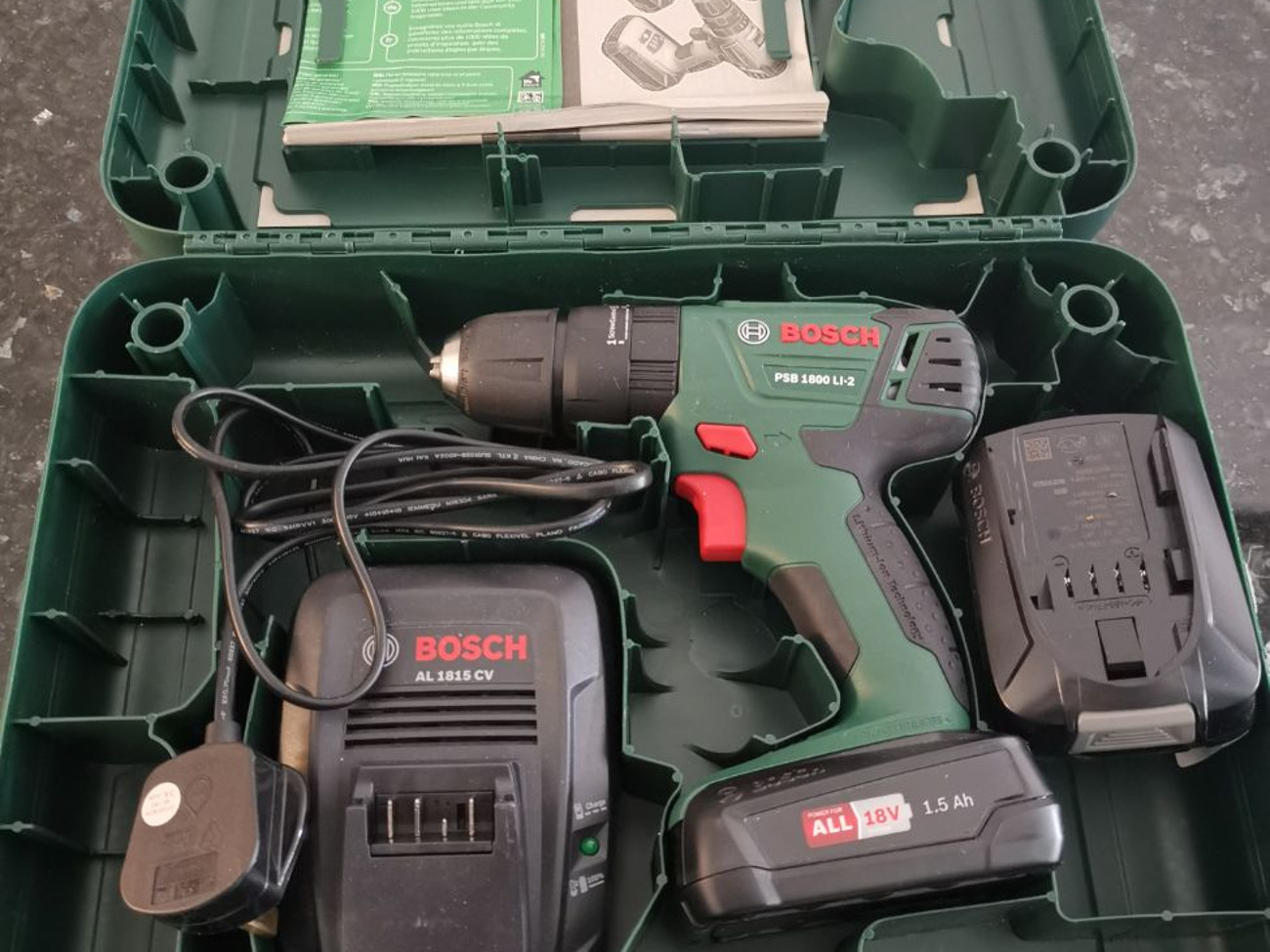 Bosch cordless combi drill