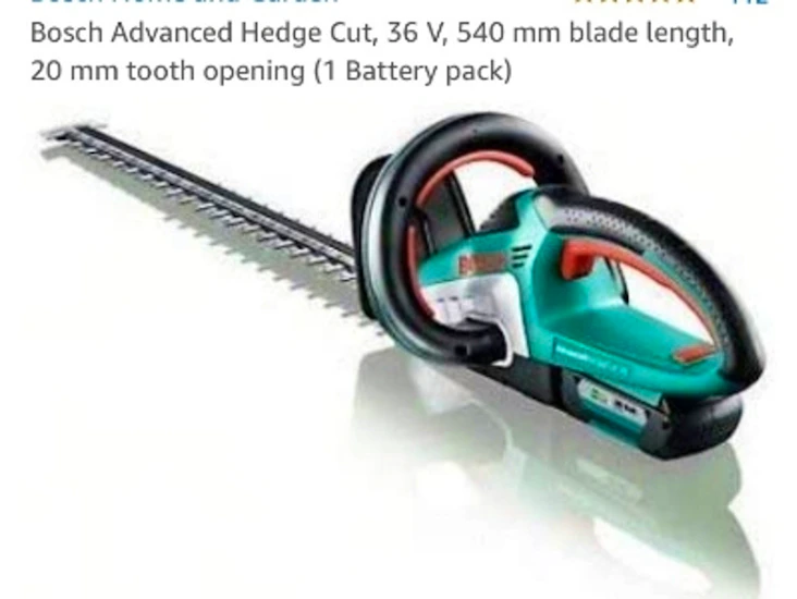 Bosch electric hedge cutter