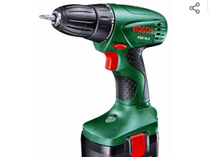 Cordless power drill & drill bits - bosch