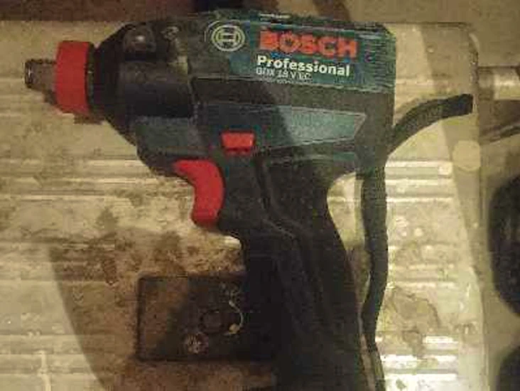 Bosch professional cordless 2in1 impact wrench, 4mah battery