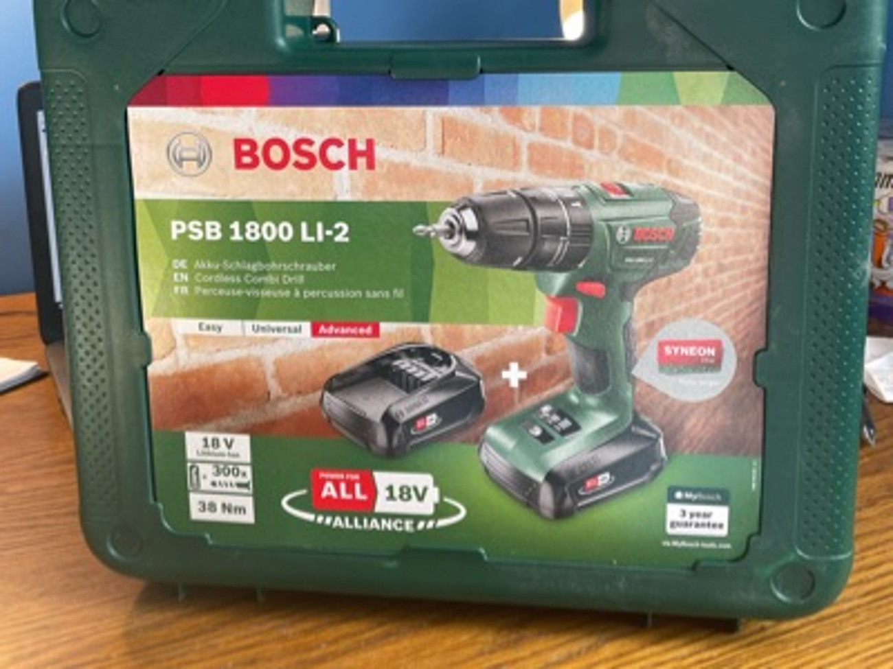 Drill Bits Bosch Psb 1800 Combi Drill Bosch PSB 1800 LI-2 Cordless