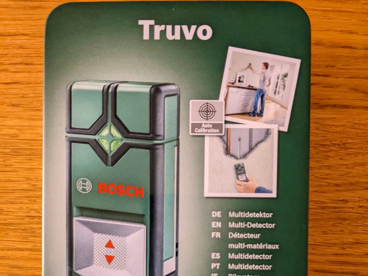 Bosch truvo multi detector - cable finder, wire detection