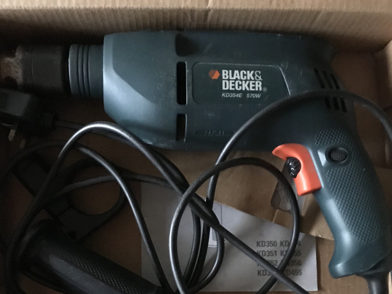 Bosch variable speed hammer drill