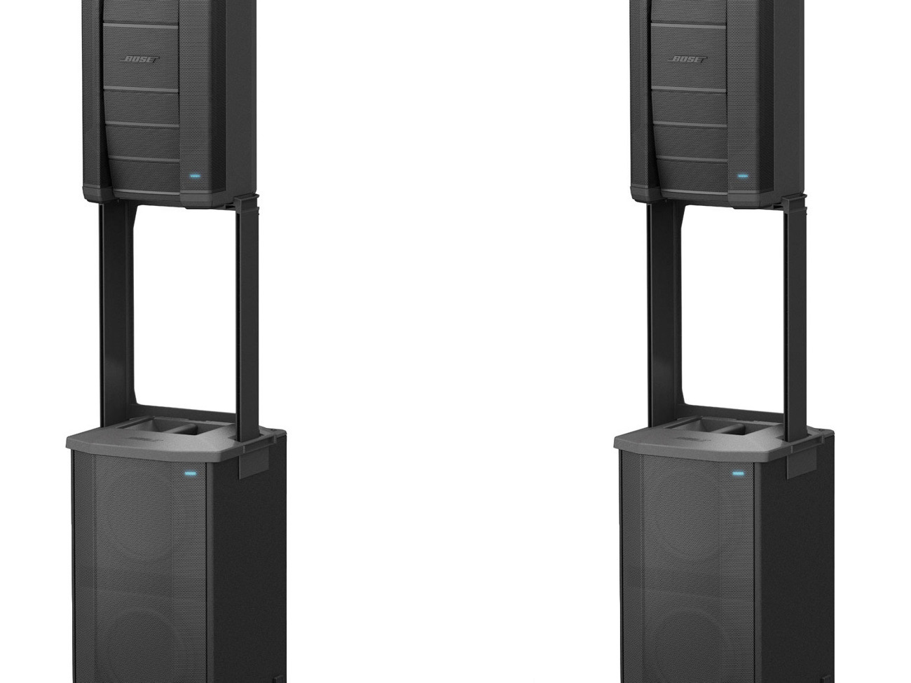 Bose f1 active speakers x2 and subwoofers x2