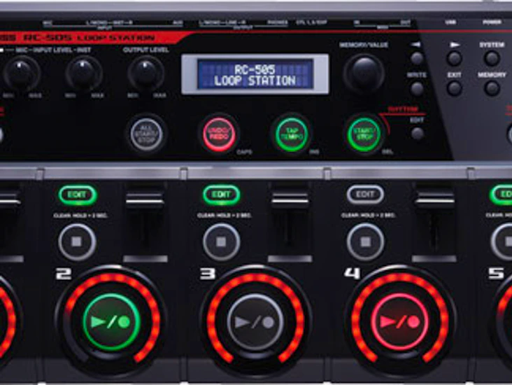 Boss rc-505 live music loop station